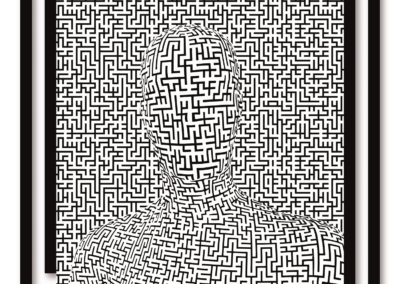 MAZE MAN PORTRAIT